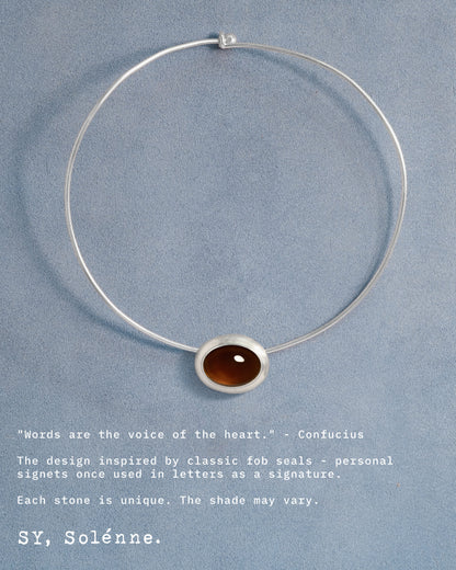 Necklace Seal Stone