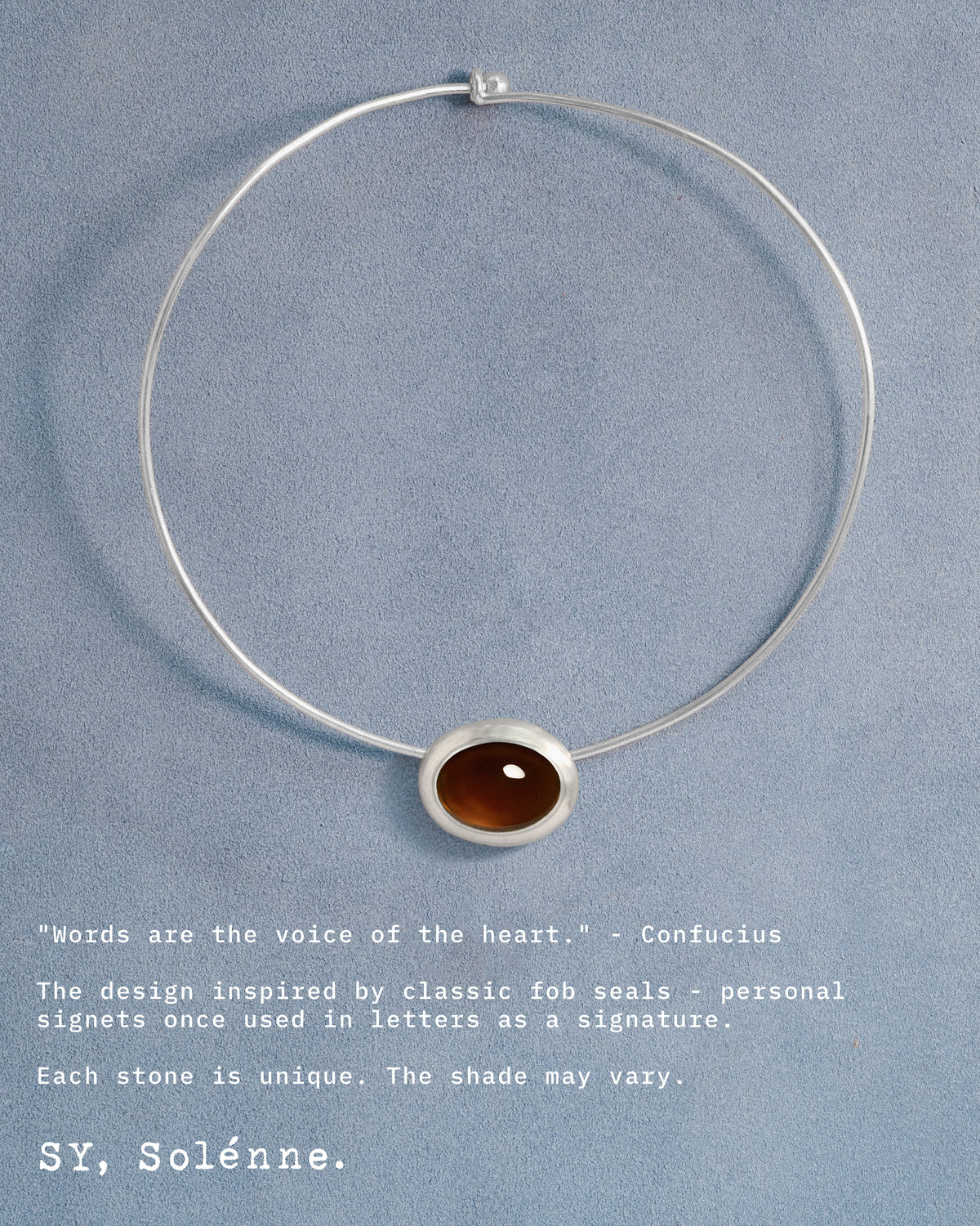 Necklace Seal Stone